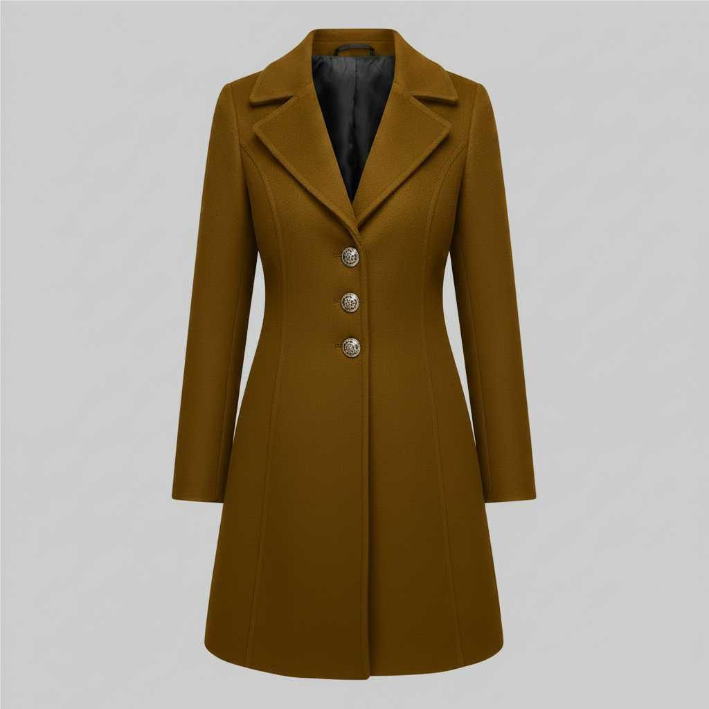 Elegant Wool Coat | Women's Winter Coat for Stylish Comfort