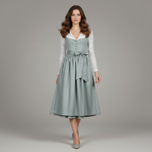 Elegant Dirndl Dress | Women's Oktoberfest Costume