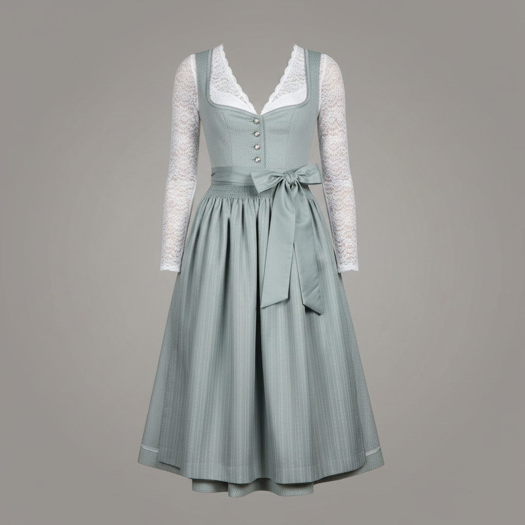 Elegant Dirndl Dress | Women's Oktoberfest Costume