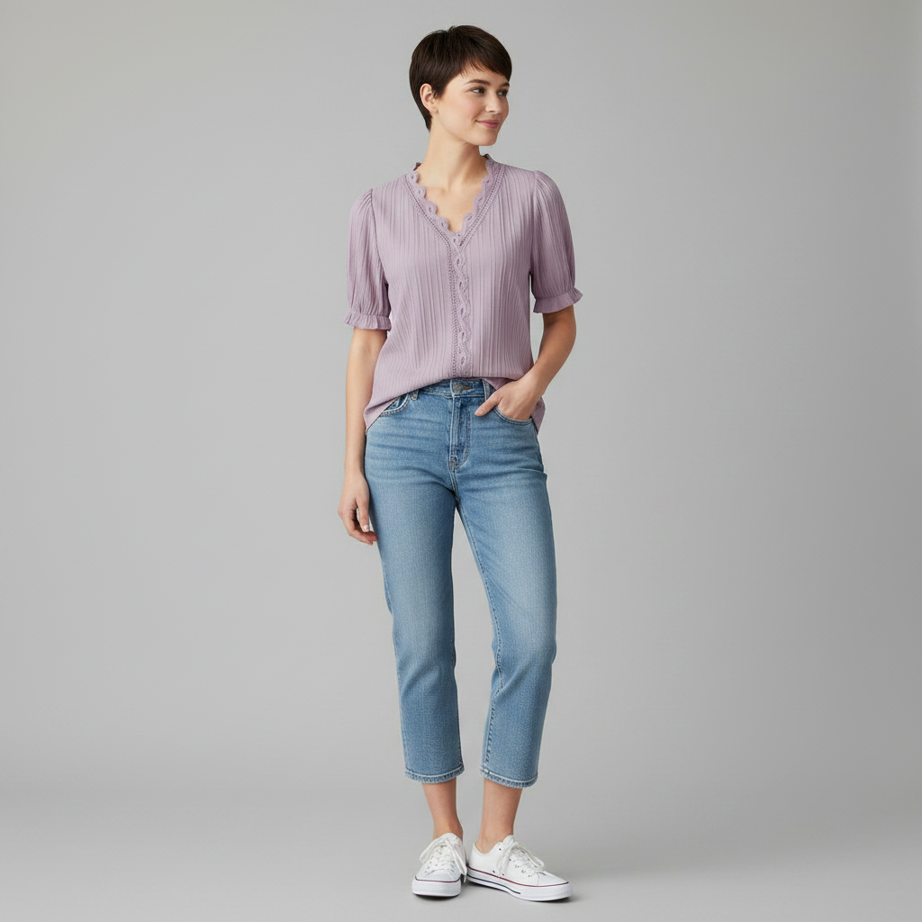 Elegant Puff Sleeve Top | Women's Summer Blouse
