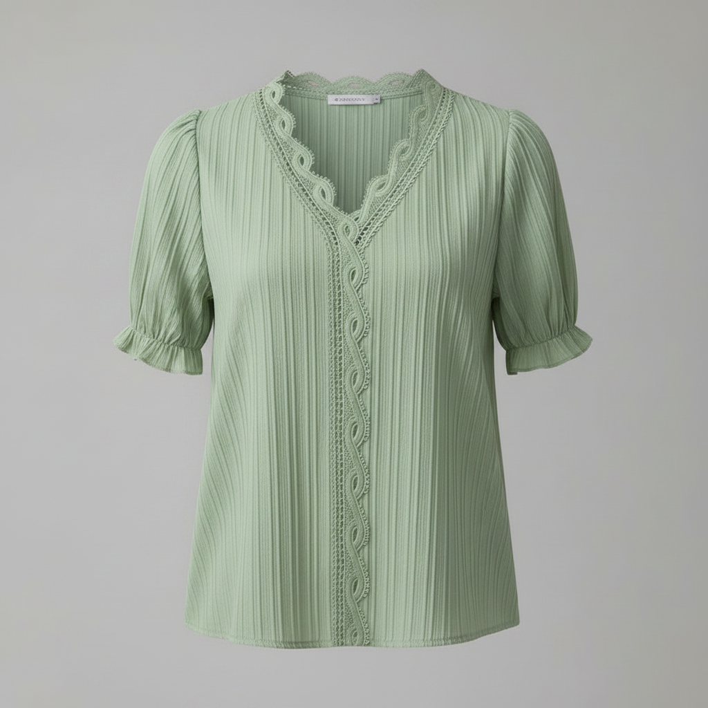 Elegant Puff Sleeve Top | Women's Summer Blouse