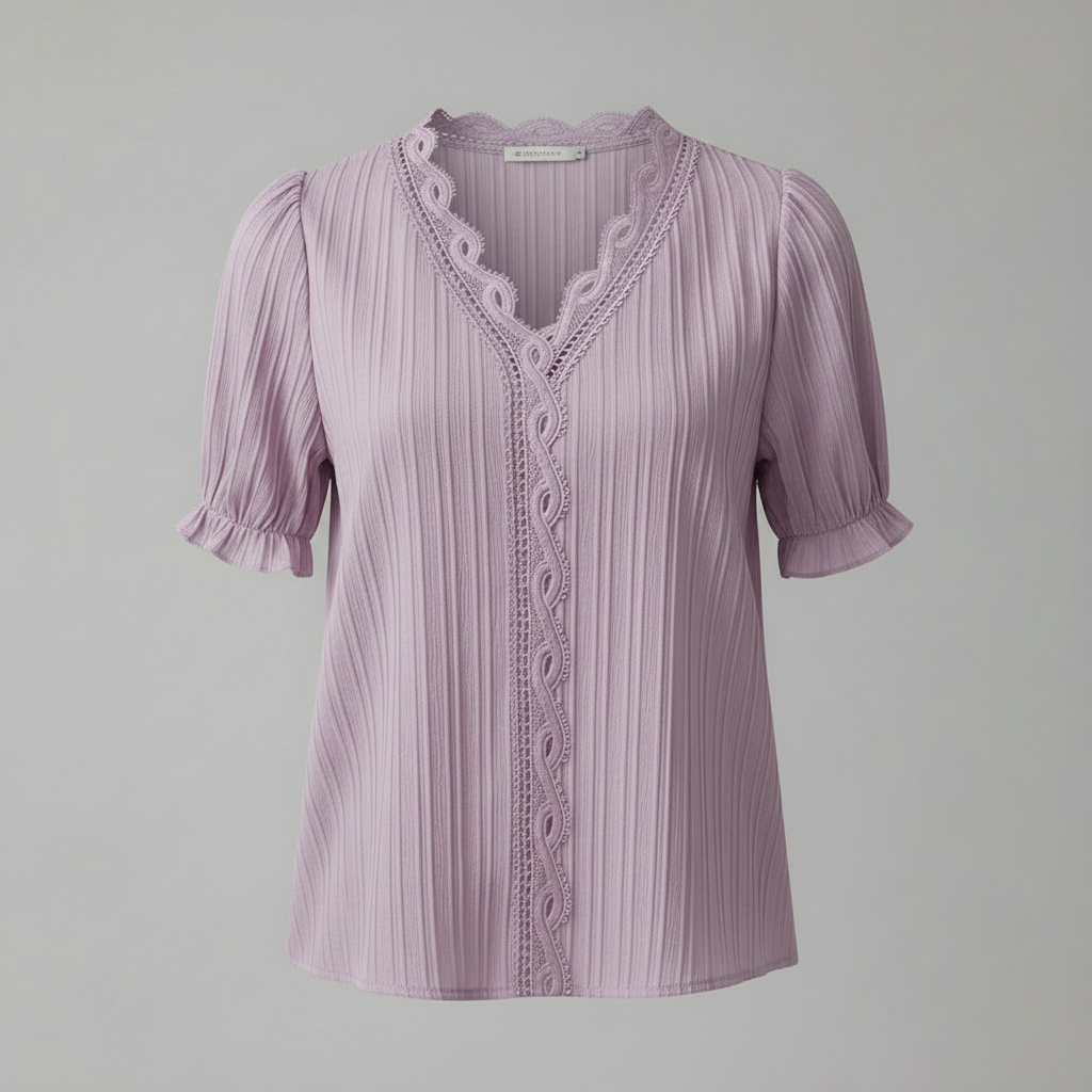 Elegant Puff Sleeve Top | Women's Summer Blouse