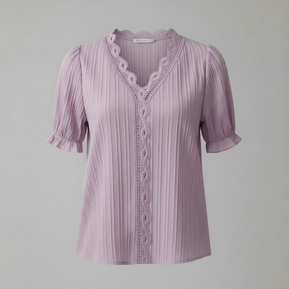 Elegant Puff Sleeve Top | Women's Summer Blouse