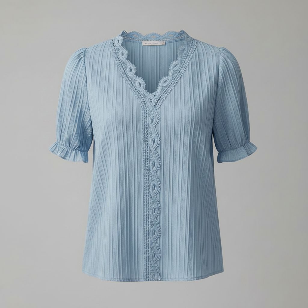 Elegant Puff Sleeve Top | Women's Summer Blouse