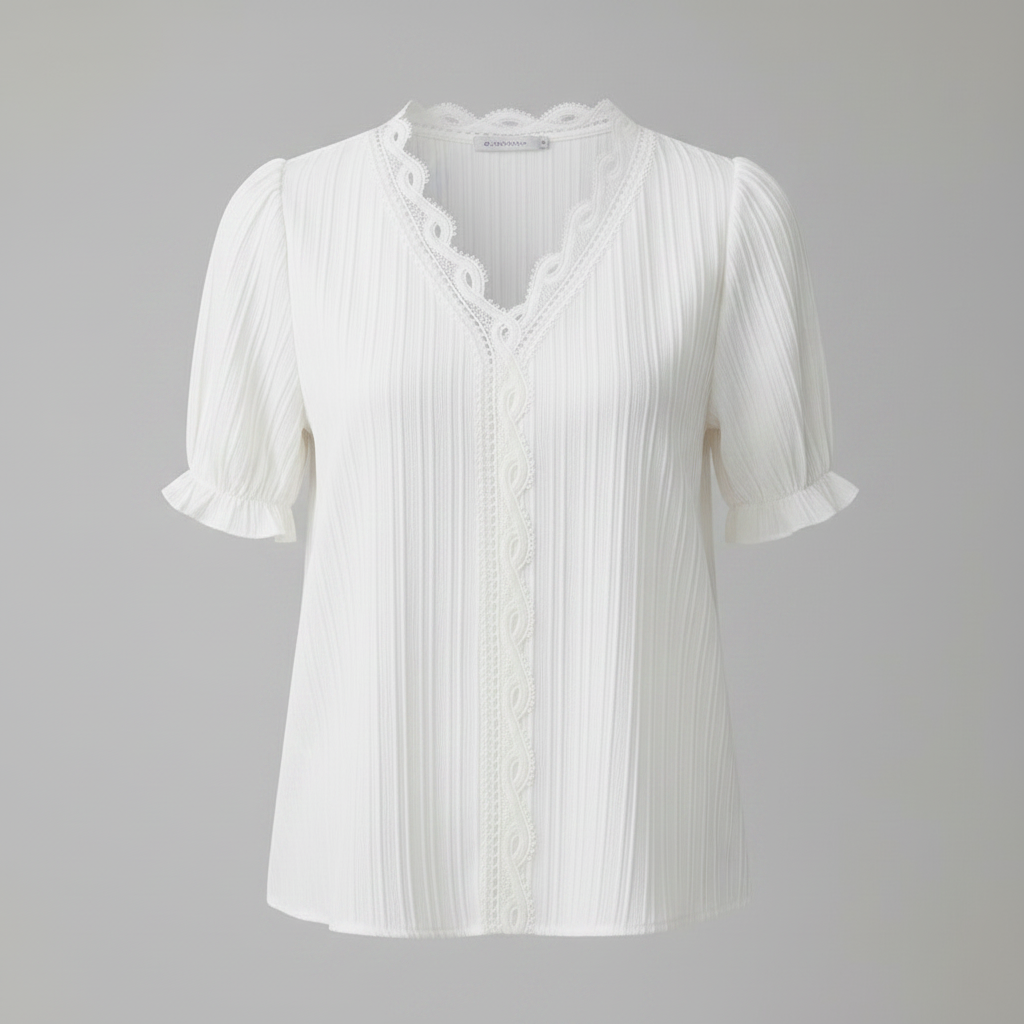 Elegant Puff Sleeve Top | Women's Summer Blouse