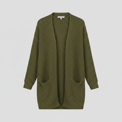 Elegant Women's Cardigan | Soft Long Cardigan Sweater