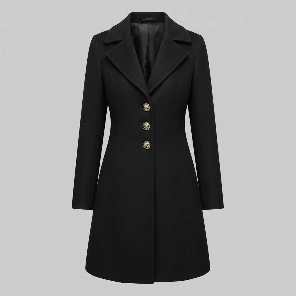 Elegant Wool Coat | Women's Winter Coat for Stylish Comfort