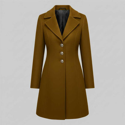 Elegant Wool Coat | Women's Winter Coat for Stylish Comfort
