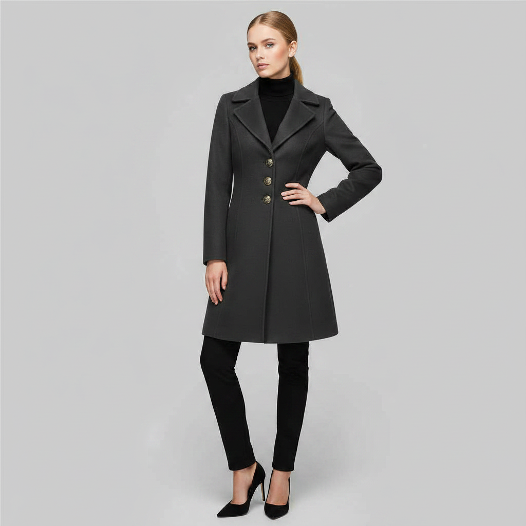 Elegant Wool Coat | Women's Winter Coat for Stylish Comfort