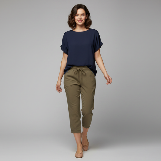 Jana Pants | Women's Casual Trousers with Pockets