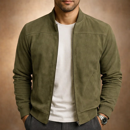 Men's Lightweight Slim Fit Bomber Jacket 1