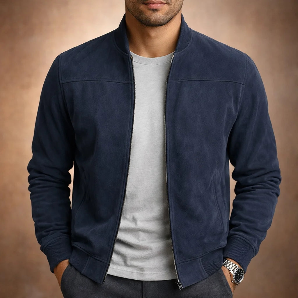 Men's Lightweight Slim Fit Bomber Jacket 2