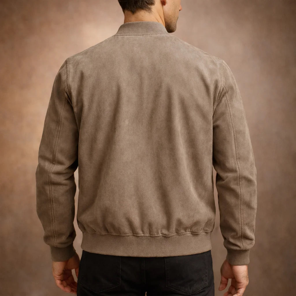 Men's Lightweight Slim Fit Bomber Jacket 3
