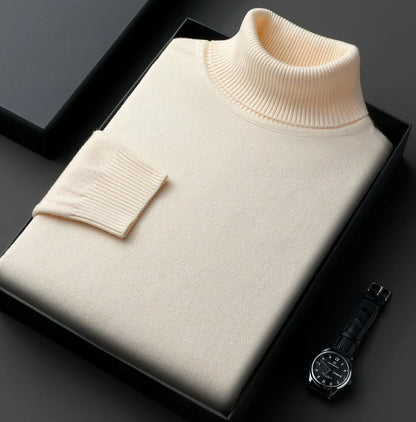 Men's Stretch Turtleneck Regular Fit Sweater 3