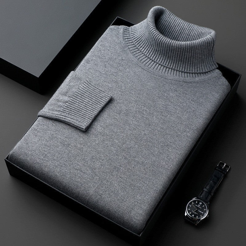 Men's Stretch Turtleneck Regular Fit Sweater 6