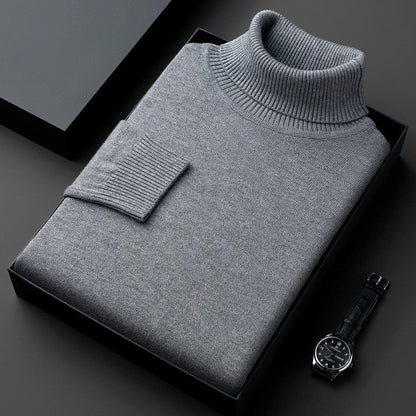 Men's Stretch Turtleneck Regular Fit Sweater 6