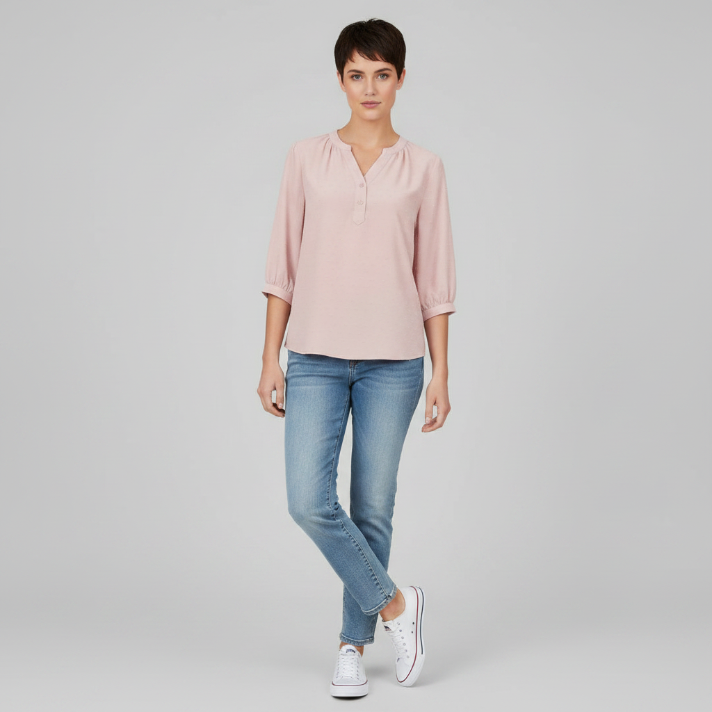 Patchwork Women's Blouse | Versatile Fashion Top