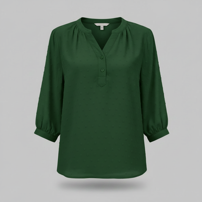 Patchwork Women's Blouse | Versatile Fashion Top