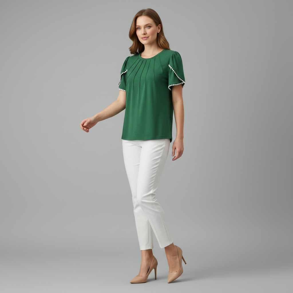 White Blouse | Women's Casual Summer Top