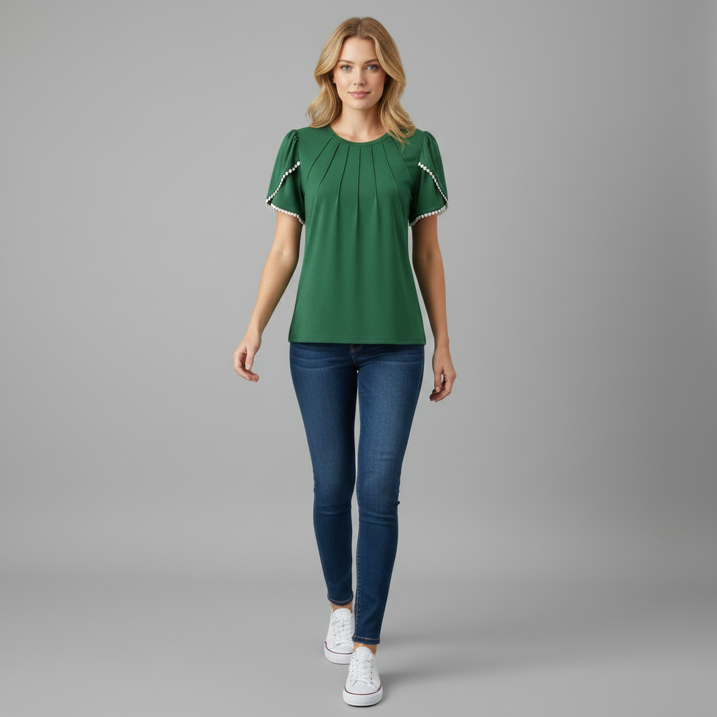 White Blouse | Women's Casual Summer Top