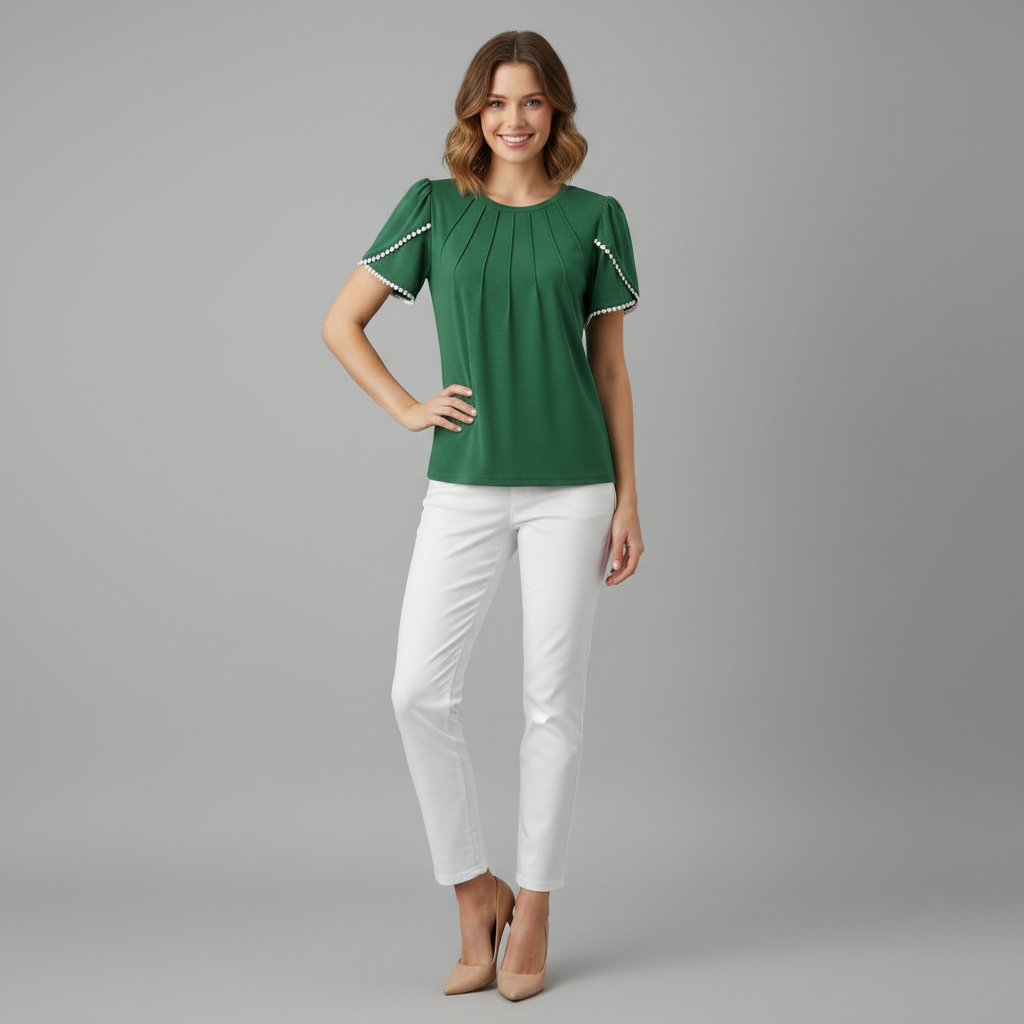 White Blouse | Women's Casual Summer Top