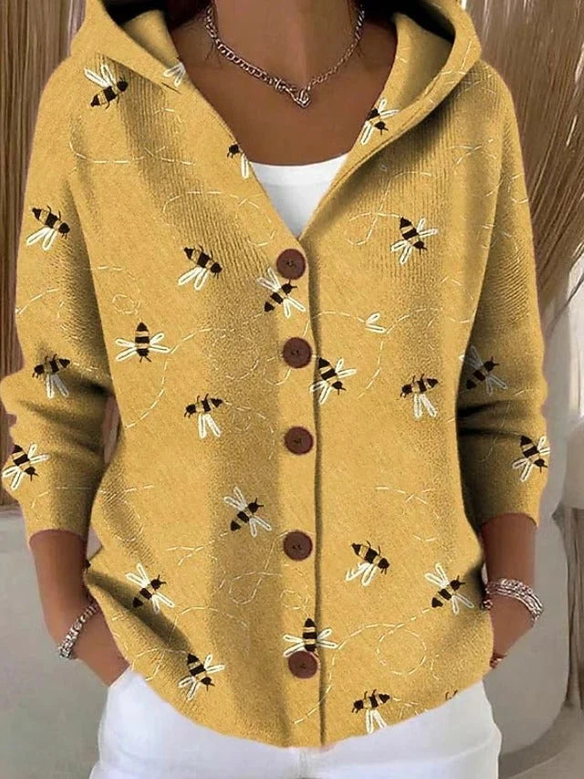 Women's Cozy Hooded Longline Cardigan 2