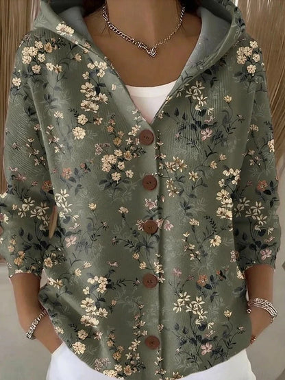 Women's Cozy Hooded Longline Cardigan 4