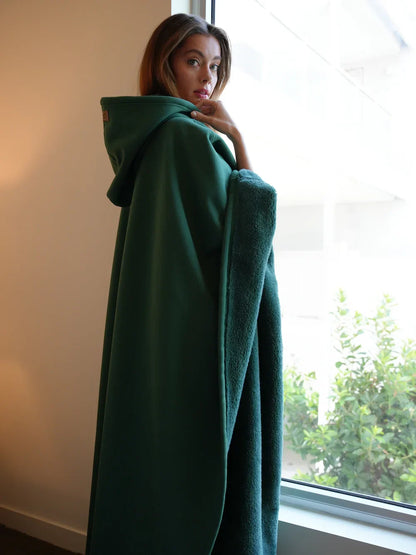 Women's Cozy Oversized Hooded Blanket Hoodie 8
