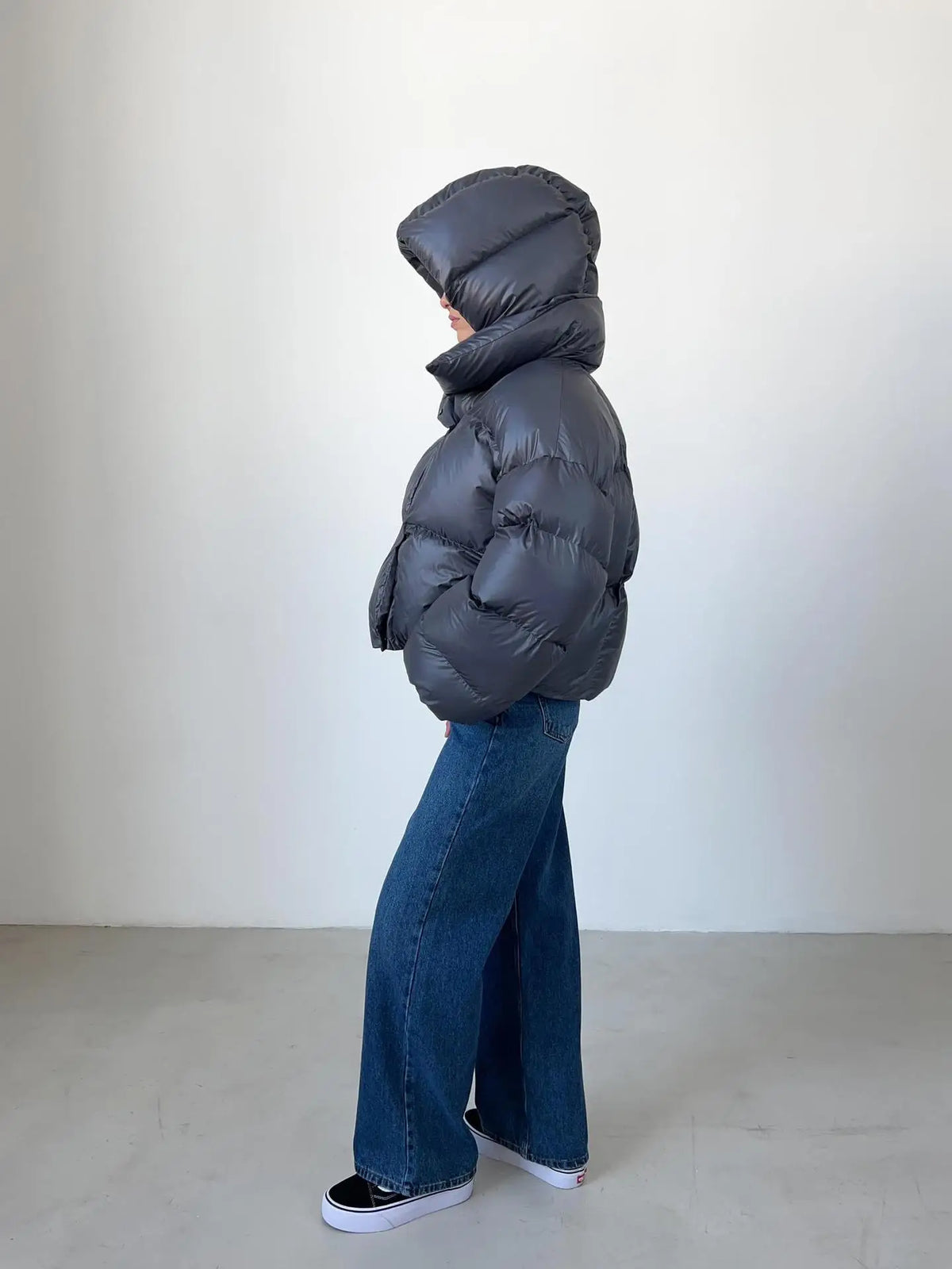 Women's Cozy Oversized Quilted Puffer Jacket 3