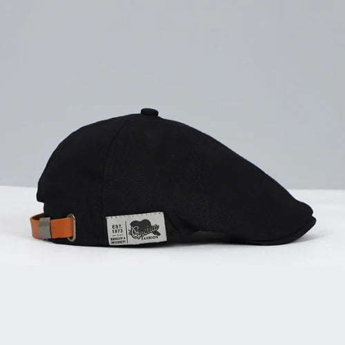 Wool Beret for Men | Adjustable Classic Headwear 0